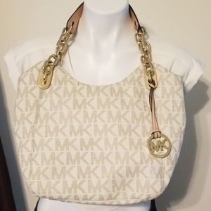 Michael Kors signature purse set